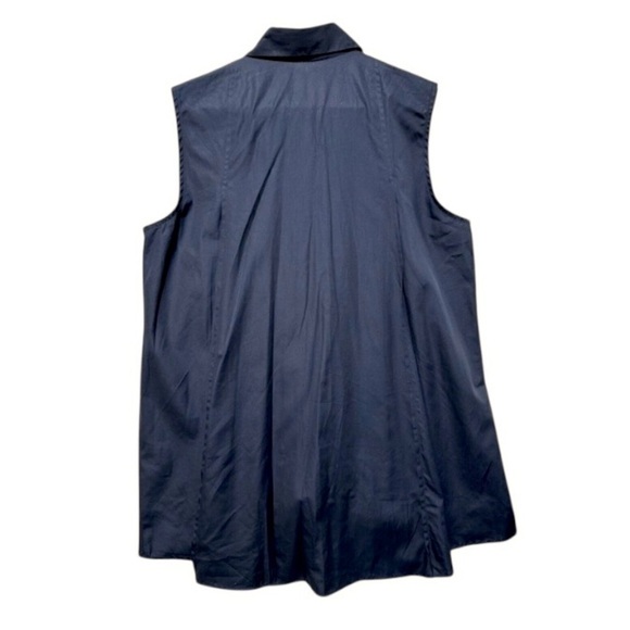 SBJ Austin Liv Button Down Top Modern Minimalist Relaxed Fit One Size S M L XL - Picture 3 of 11